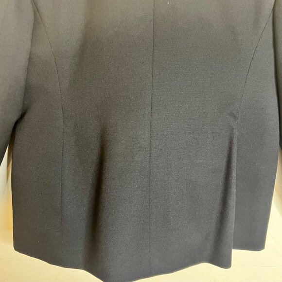 Pendleton Petite Women's Black Blazer Jacket Size 18 Virgin Wool Professional - Picture 13 of 16